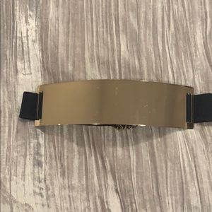 Gold Plated Stretch Back Belt